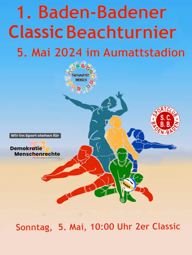 Beachturnier in Baden-Baden 2024 Classic