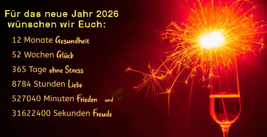 Neujahrsgrüße 2026 SC Baden-Baden Mixed Volleyball