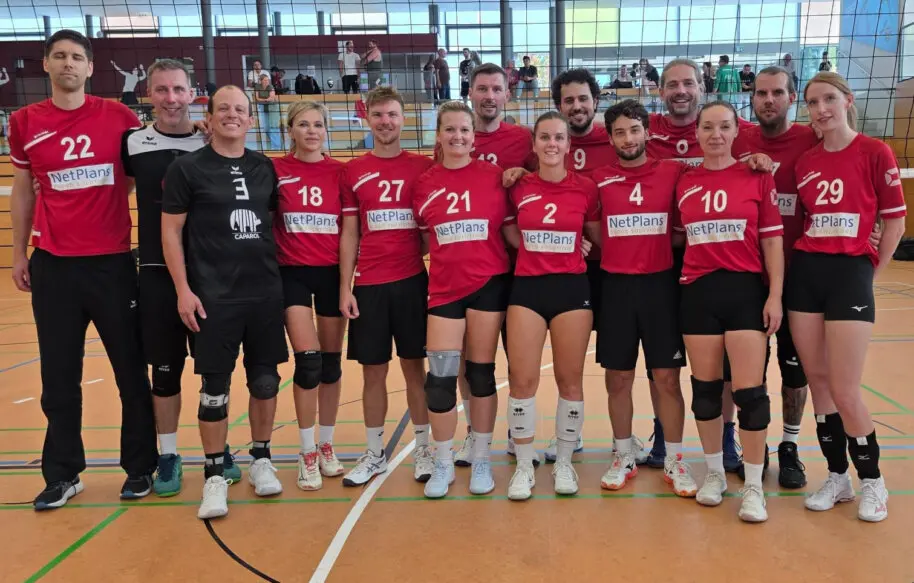 Pokalsieger SC Baden-Baden-Mixed-Volleyball