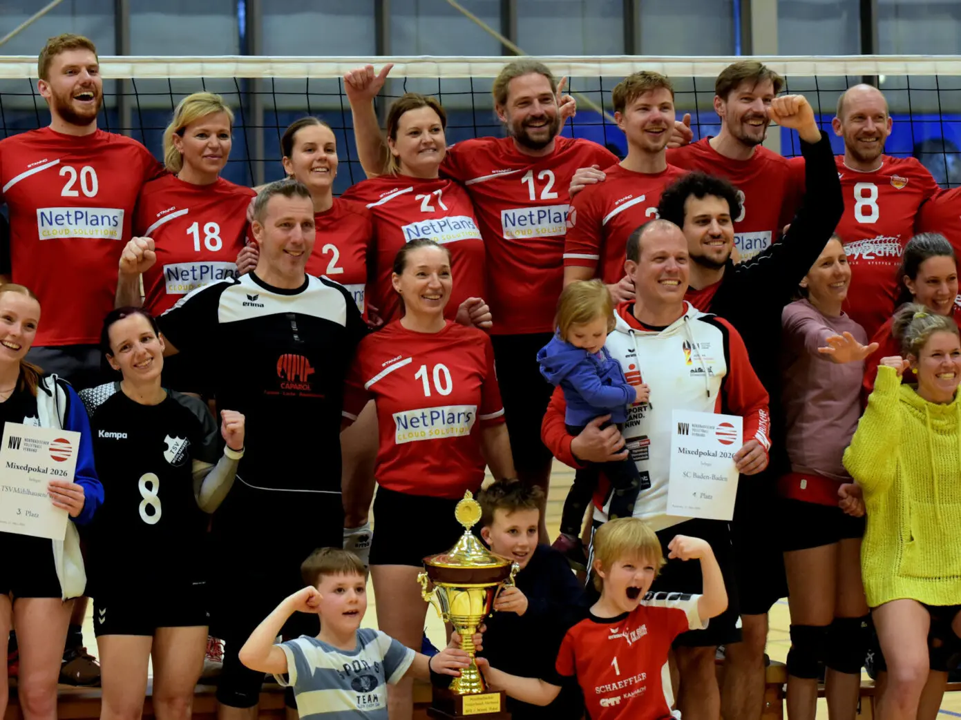 Mixed Volleyball Pokalsieger 2026 SC Baden-Baden